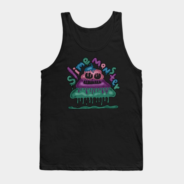 slime monster Tank Top by zzzozzo